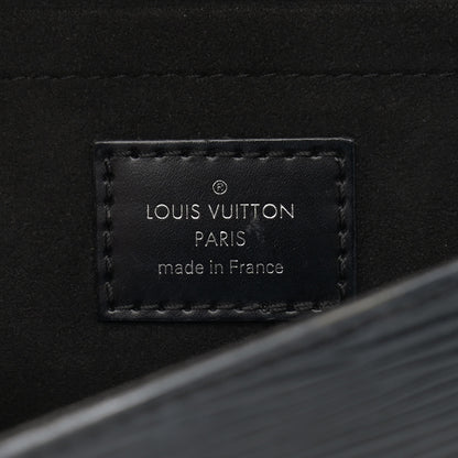 Louis Vuitton Epi Montaigne Clutch Black 6 of 14
