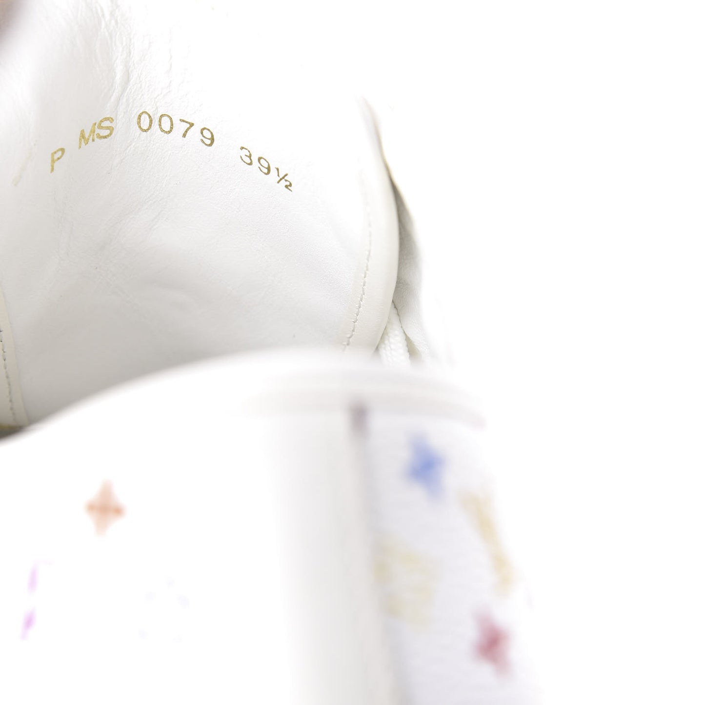 Monogram Multicolor Sneakers 39.5 White