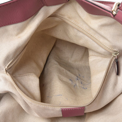 Gucci Monogram Large Sukey Tote Beige Peonia Flower 8 of 12