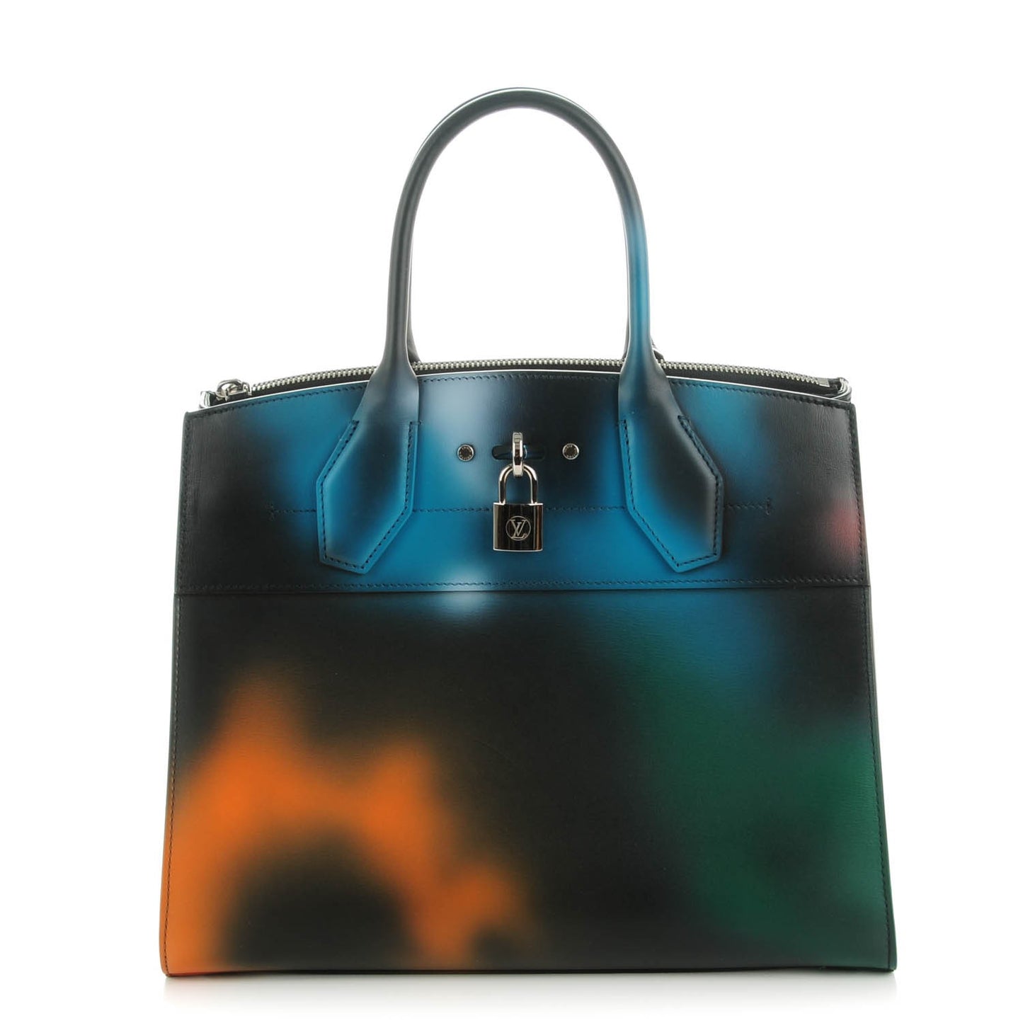Calfskin Hologram City Steamer MM