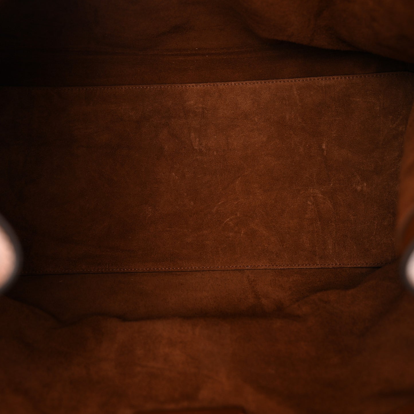 Calfskin Vlogo Large Antibes Tote  Saddle Brown