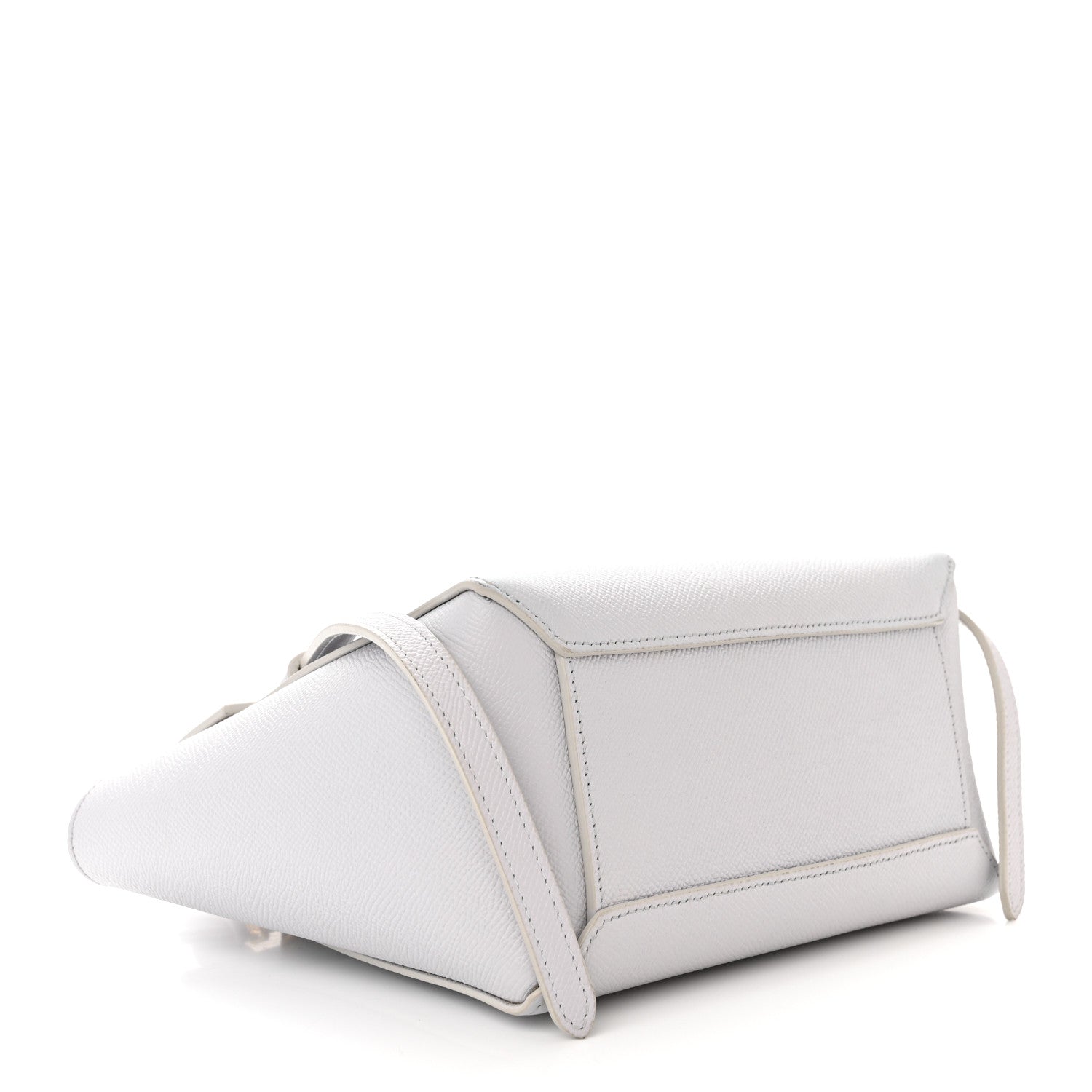 Celine Grained Calfskin Nano Belt Bag Mineral 4 of 12