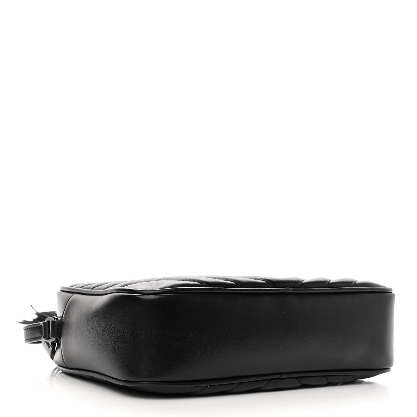 Calfskin Matelasse Monogram Monochrome Lou Camera Bag Black