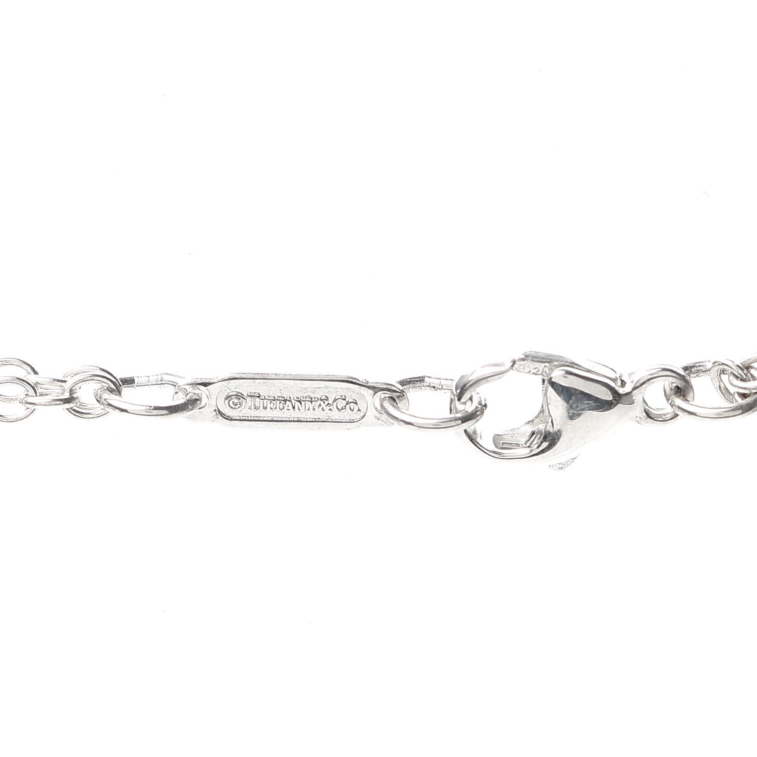 Tiffany Sterling Silver Sun Pendant Necklace 4 of 6