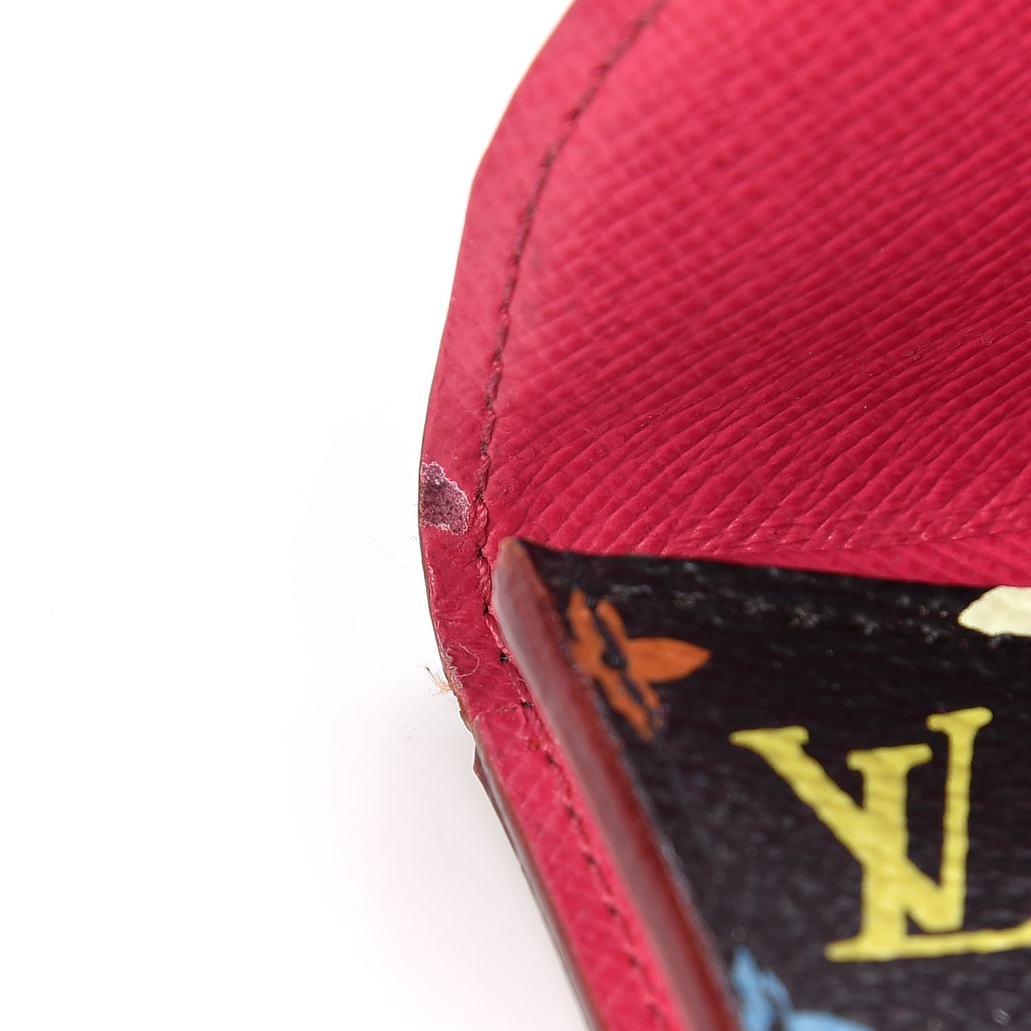 Louis Vuitton Monogram Multicolor Business Card Holder Black Grenade 11 of 11