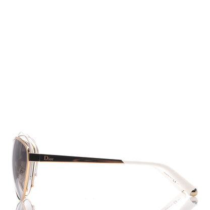 Christian Dior Songe Sunglasses Gold 3 of 12