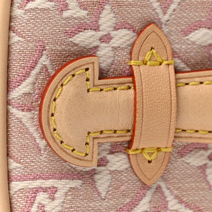 Louis Vuitton Monogram Embleme Jacquard Nice Mini Rose Ruban Pink 7 of 8