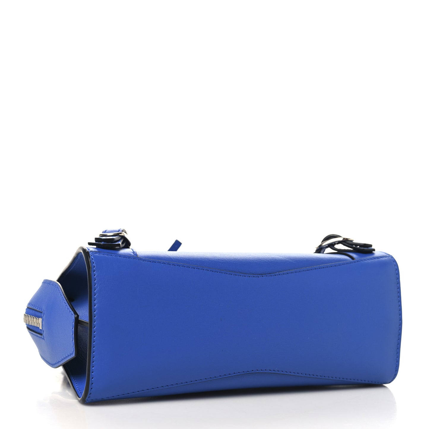 Smooth Calfskin Neo Classic Silver Hardware Mini City Bleu