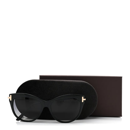 Tom Ford Acetate Polarized Kira Sunglasses TF821 Black 8 of 8