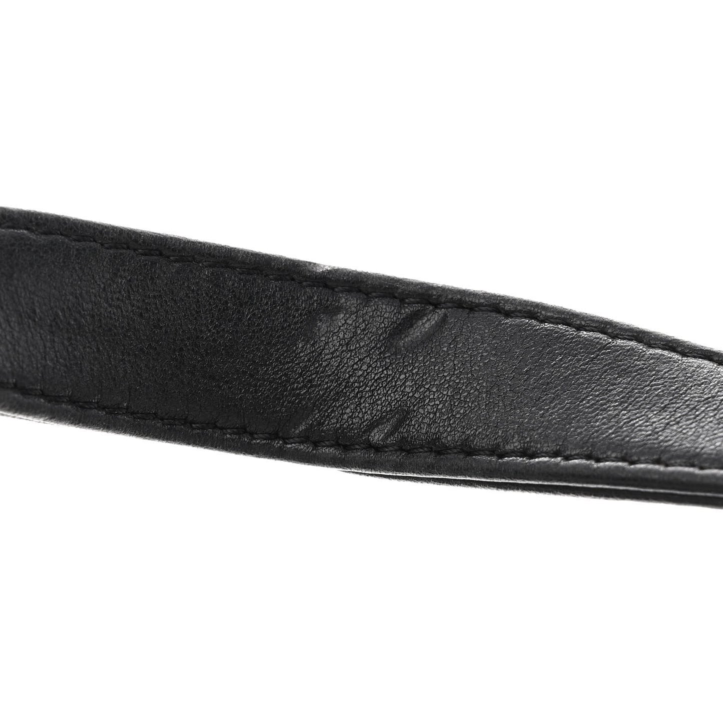 Calfskin Quilted Large Boy Flap Black