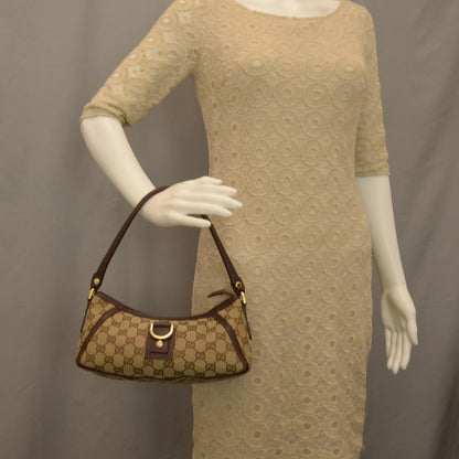 Gucci Monogram Small Abbey Hobo Ebony 2 of 8