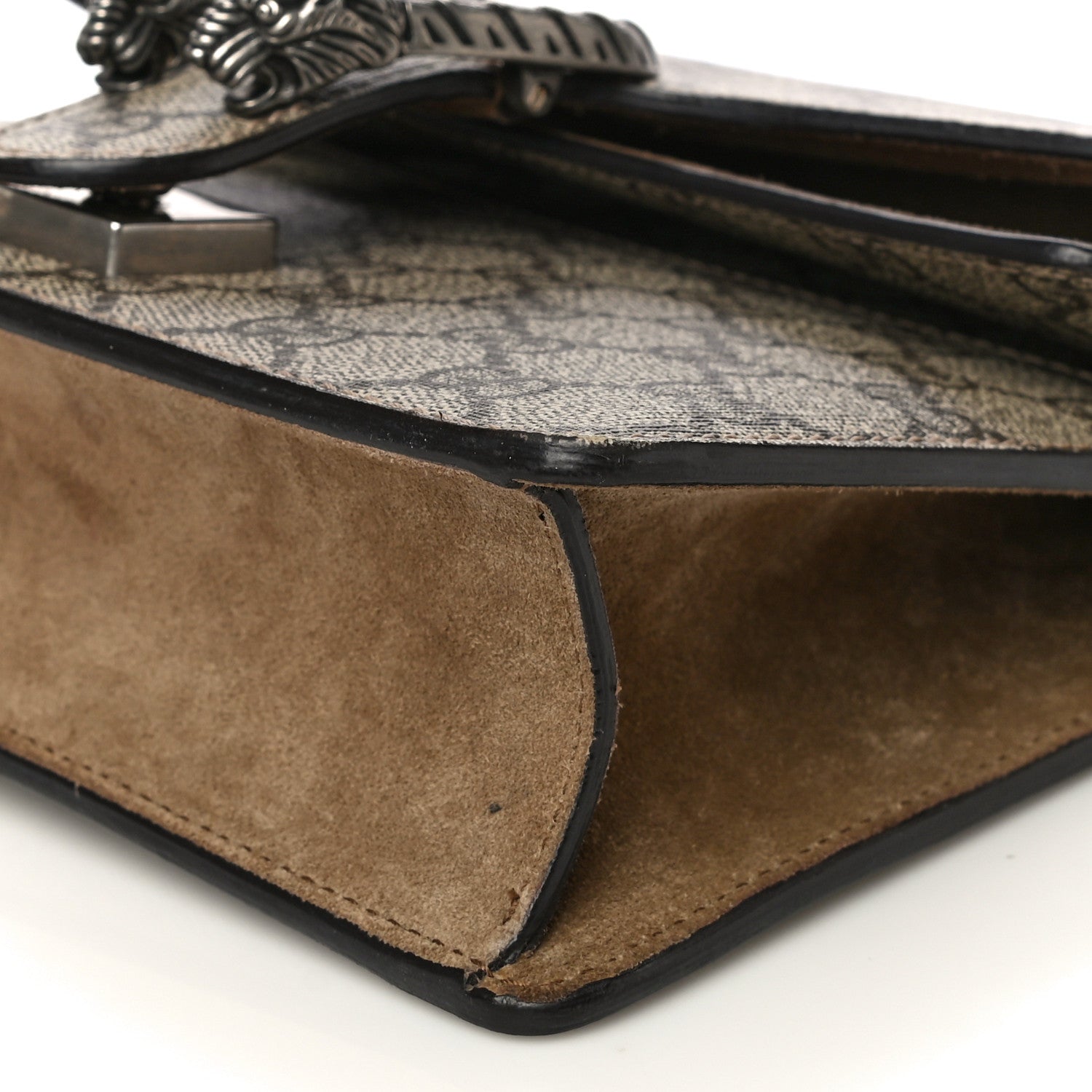 Gucci GG Supreme Monogram Mini Dionysus Shoulder Bag Taupe 9 of 11