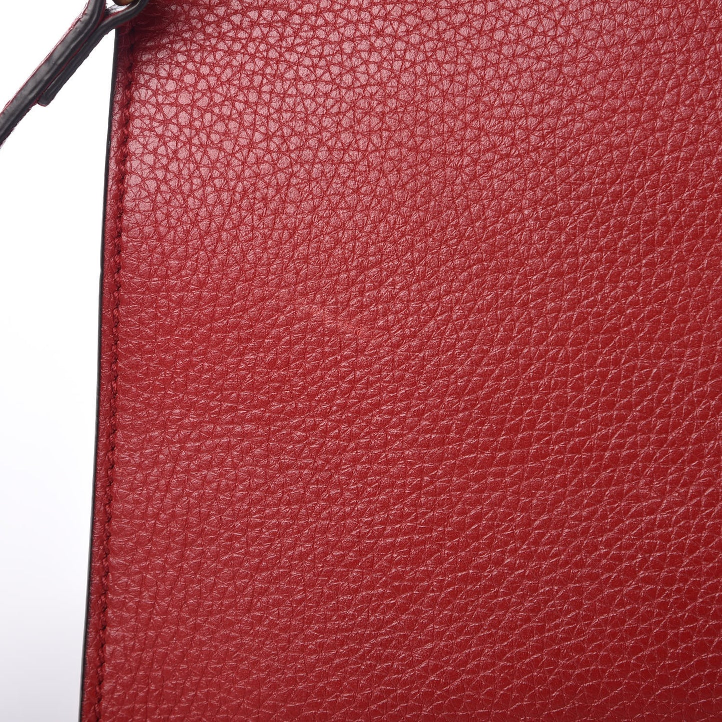 Calfskin Small GG Marmont Top Handle Bag Vulcanic Red