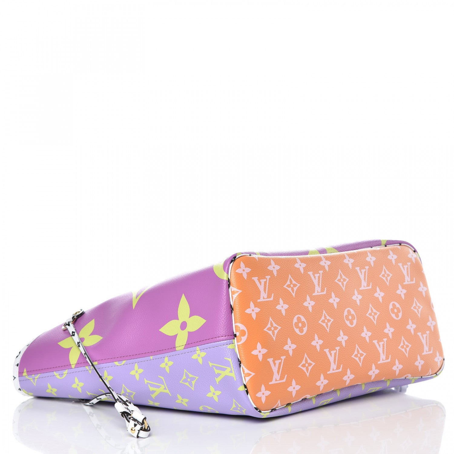 Louis Vuitton Monogram Giant Neverfull MM Pink Lilac 4 of 11
