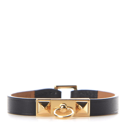 Hermes Chamonix Micro Rivale Bracelet XS Black 1 of 5
