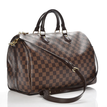 Louis Vuitton Damier Ebene Speedy Bandouliere 35 4 of 9