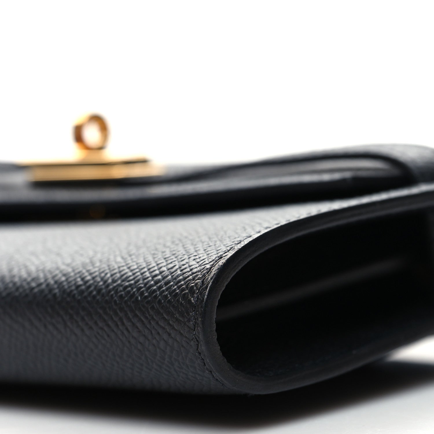 Hermes Epsom Kelly Wallet To Go Black 8 of 11