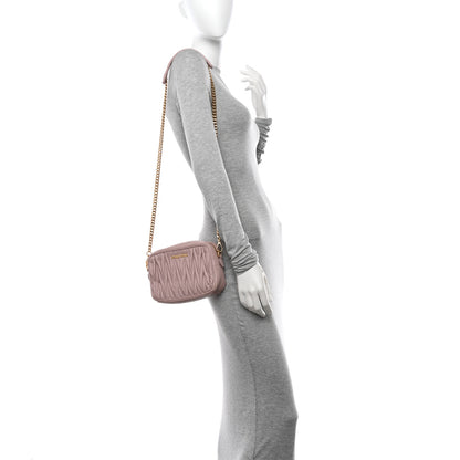 Miu Miu Nappa Matelasse Camera Bag Cammeo 2 of 12