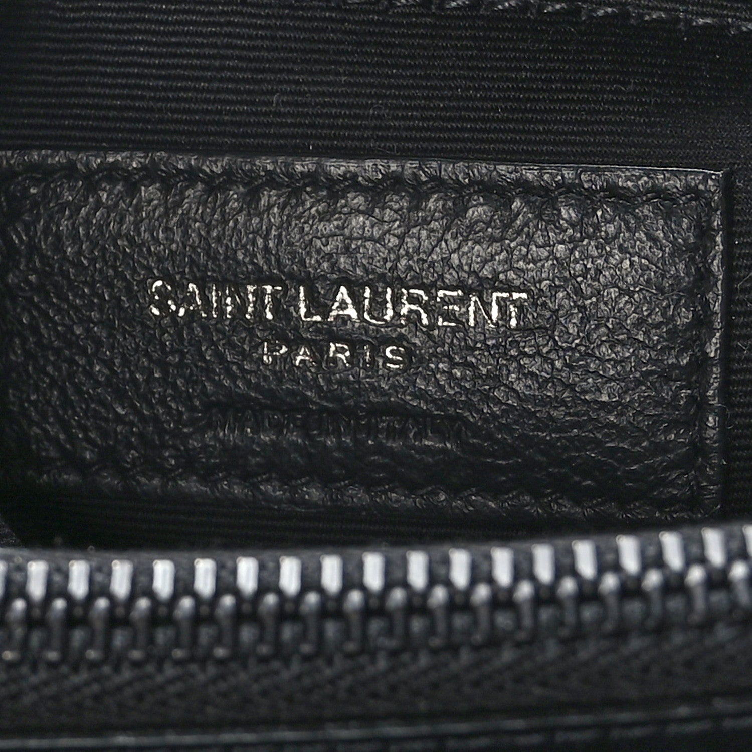 Saint Laurent Calfskin Y Quilted Monogram Monochrome Medium Loulou Chain Satchel Black 6 of 9