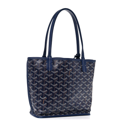 Goyard Goyardine Reversible Mini Anjou Navy 5 of 18