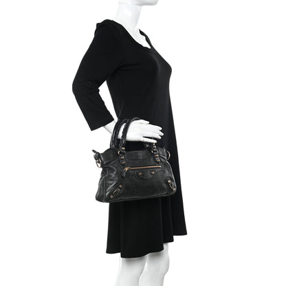Balenciaga Agneau Giant 12 Rose Gold Hardware First Black 2 of 11