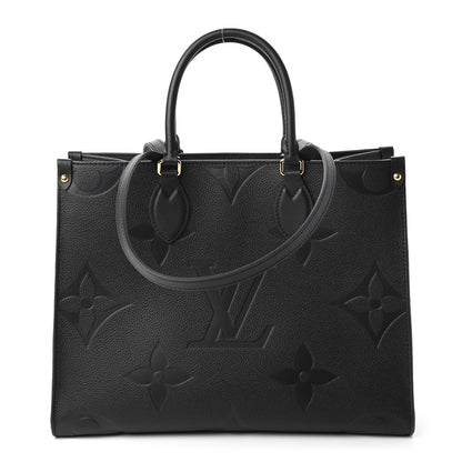 Louis Vuitton Empreinte Monogram Giant Onthego MM Black 1 of 9