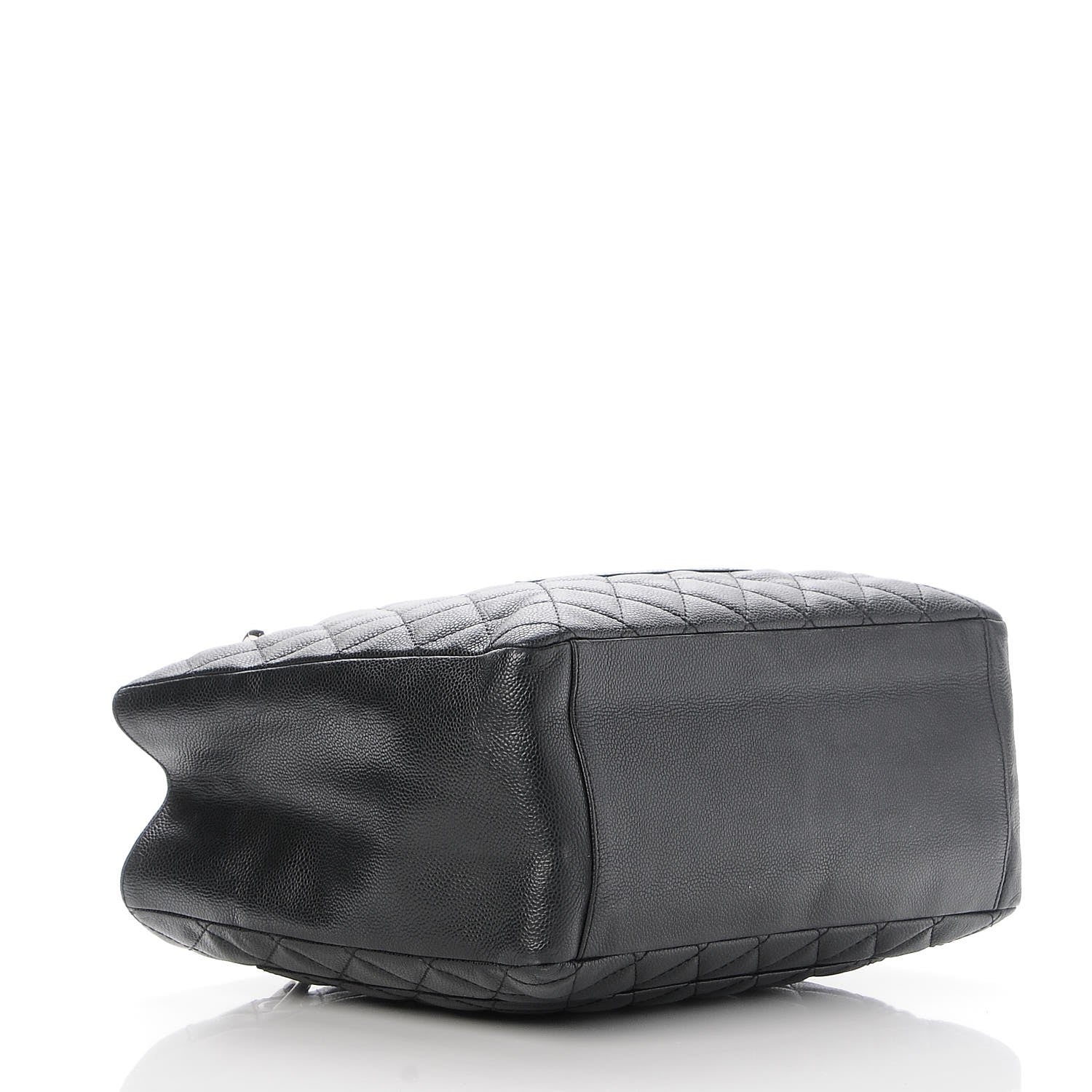 Chanel Caviar Quilted Grand Shopping Tote GST Black 4 of 7