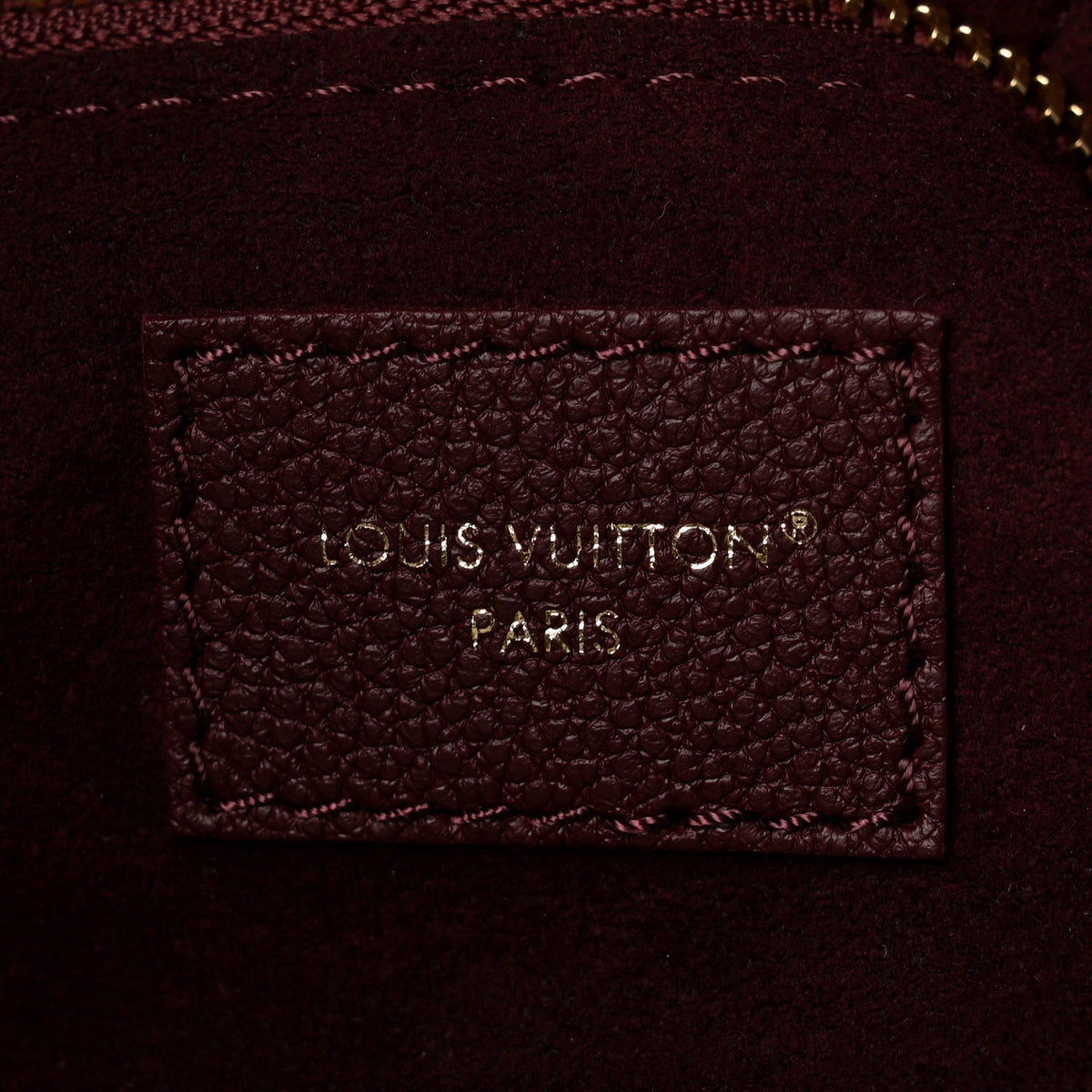 Louis Vuitton Empreinte Monogram Giant Neverfull MM Wine 6 of 10