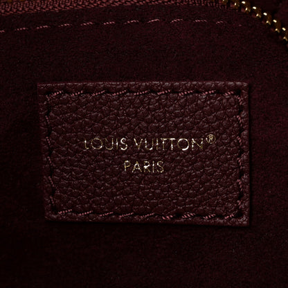 Louis Vuitton Empreinte Monogram Giant Neverfull MM Wine 6 of 10