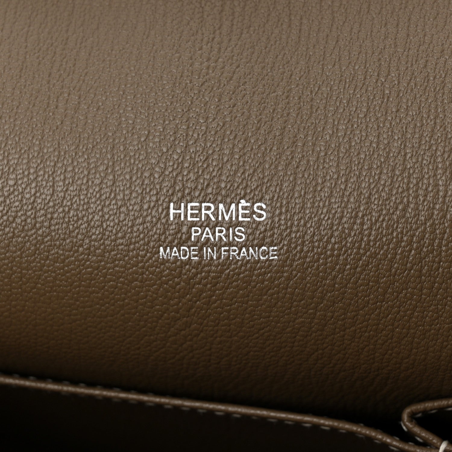Hermes Taurillon Clemence Jypsiere 34 Etoupe 6 of 14