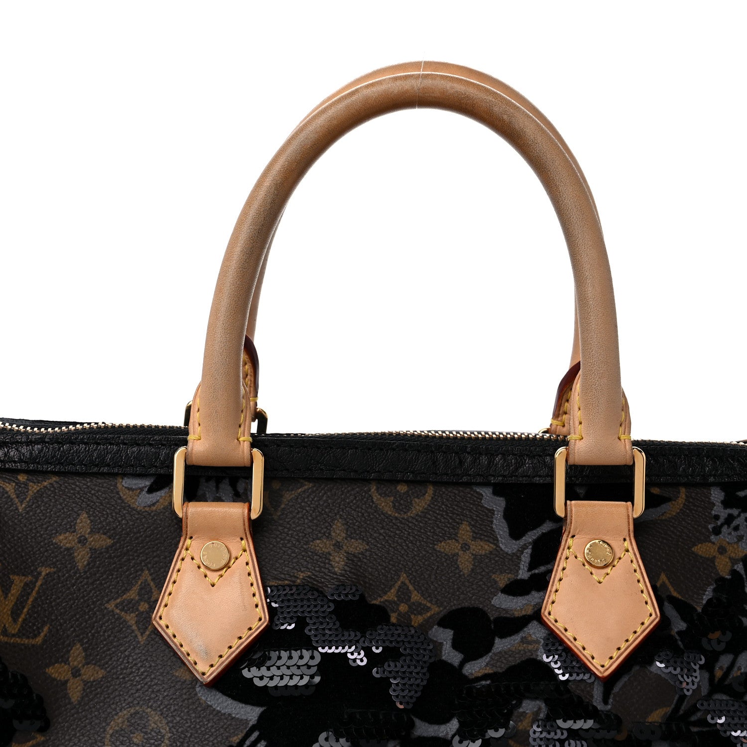 Louis Vuitton Monogram Fleur De Jais Sequins Speedy 30 13 of 13