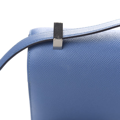 Hermes Epsom Constance 24 Bleu Azur 12 of 13