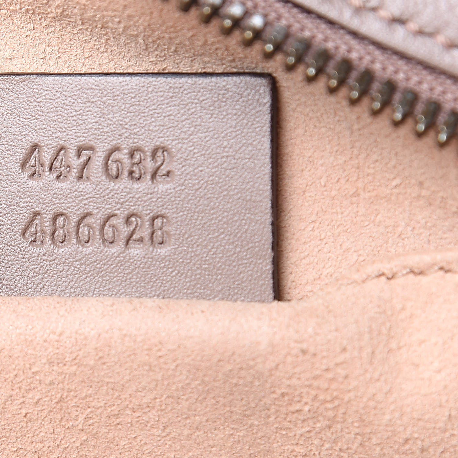 Gucci Calfskin Matelasse Small GG Marmont Chain Shoulder Bag Porcelain Rose 7 of 11