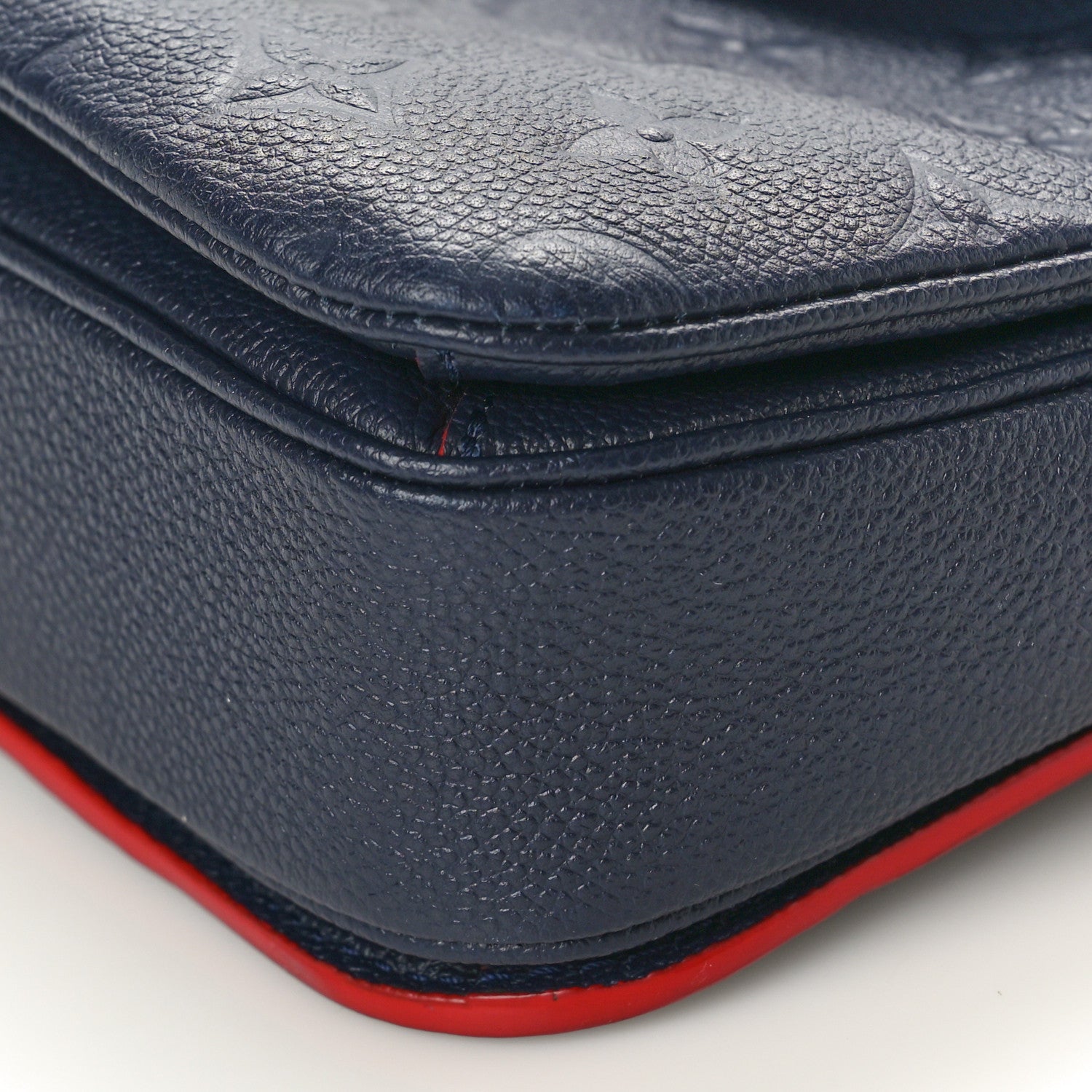 Louis Vuitton Empreinte Pochette Metis Marine Rouge 9 of 9