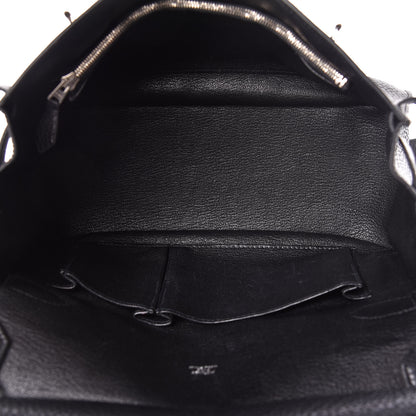 Hermes Taurillon Clemence Jypsiere 28 Black 5 of 16