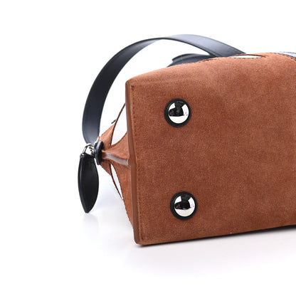 Lanvin Calfskin Suede Parrot Magot Tote Red 7 of 8