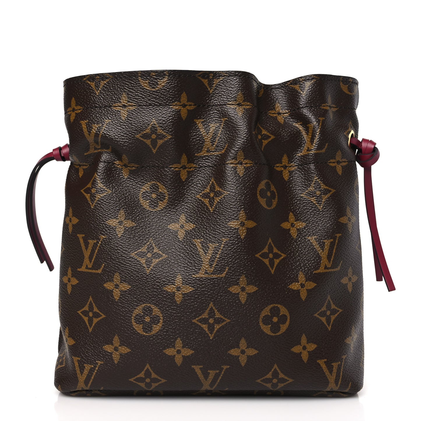 LOUIS VUITTON Monogram Pouch Noe Fuchsia