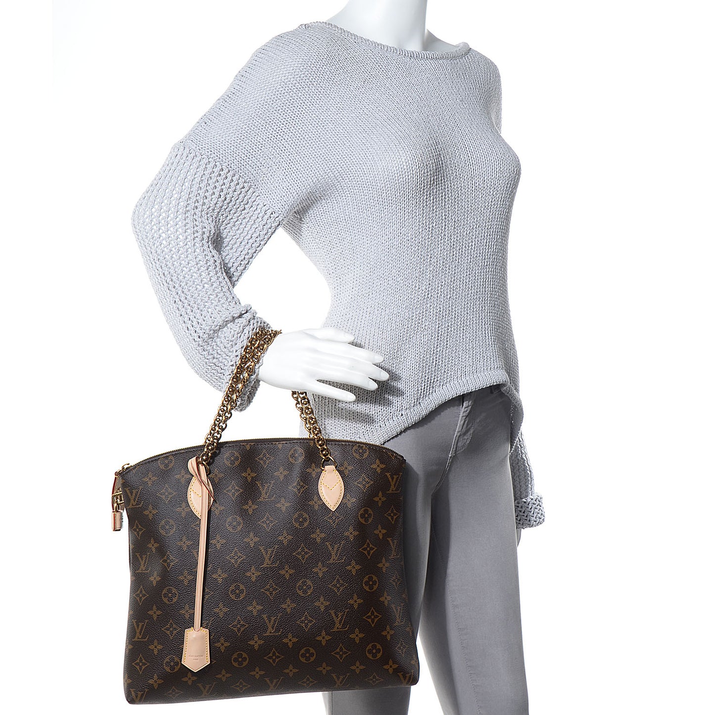 Monogram Lockit Chain MM