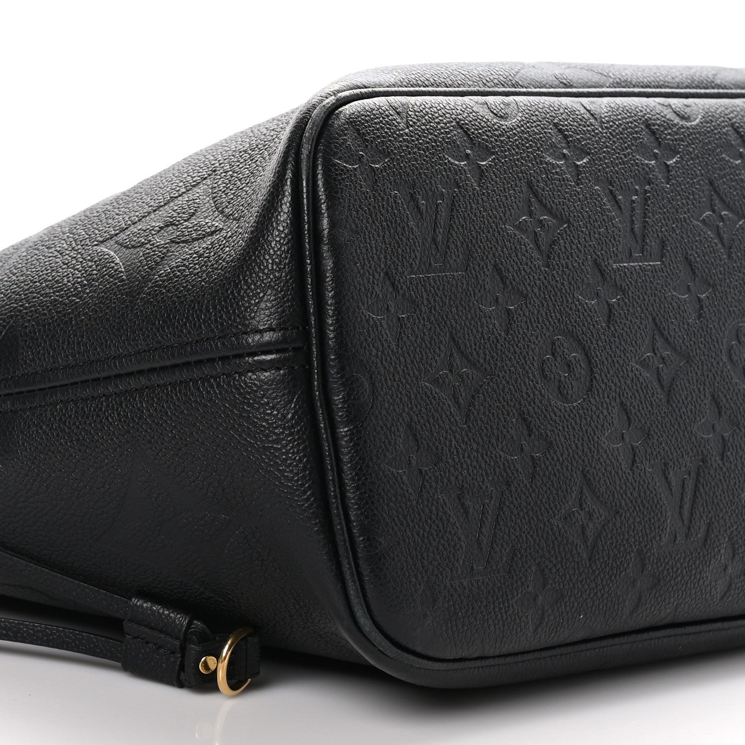 Louis Vuitton Empreinte Monogram Giant Neverfull MM Black 8 of 9