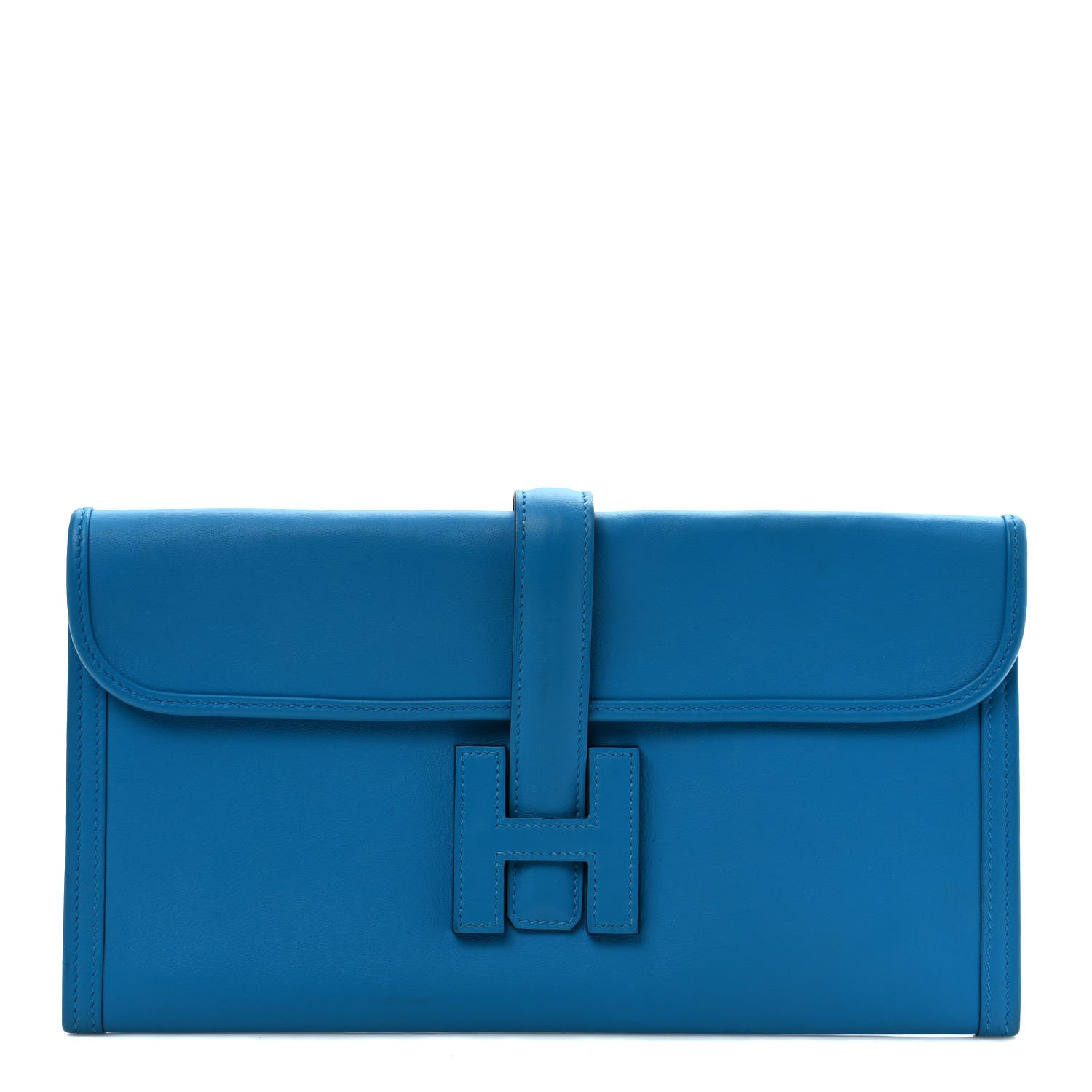 Hermes Swift Verso Jige Elan 29 Clutch Bleu Frida Rose Mexico 1 of 6