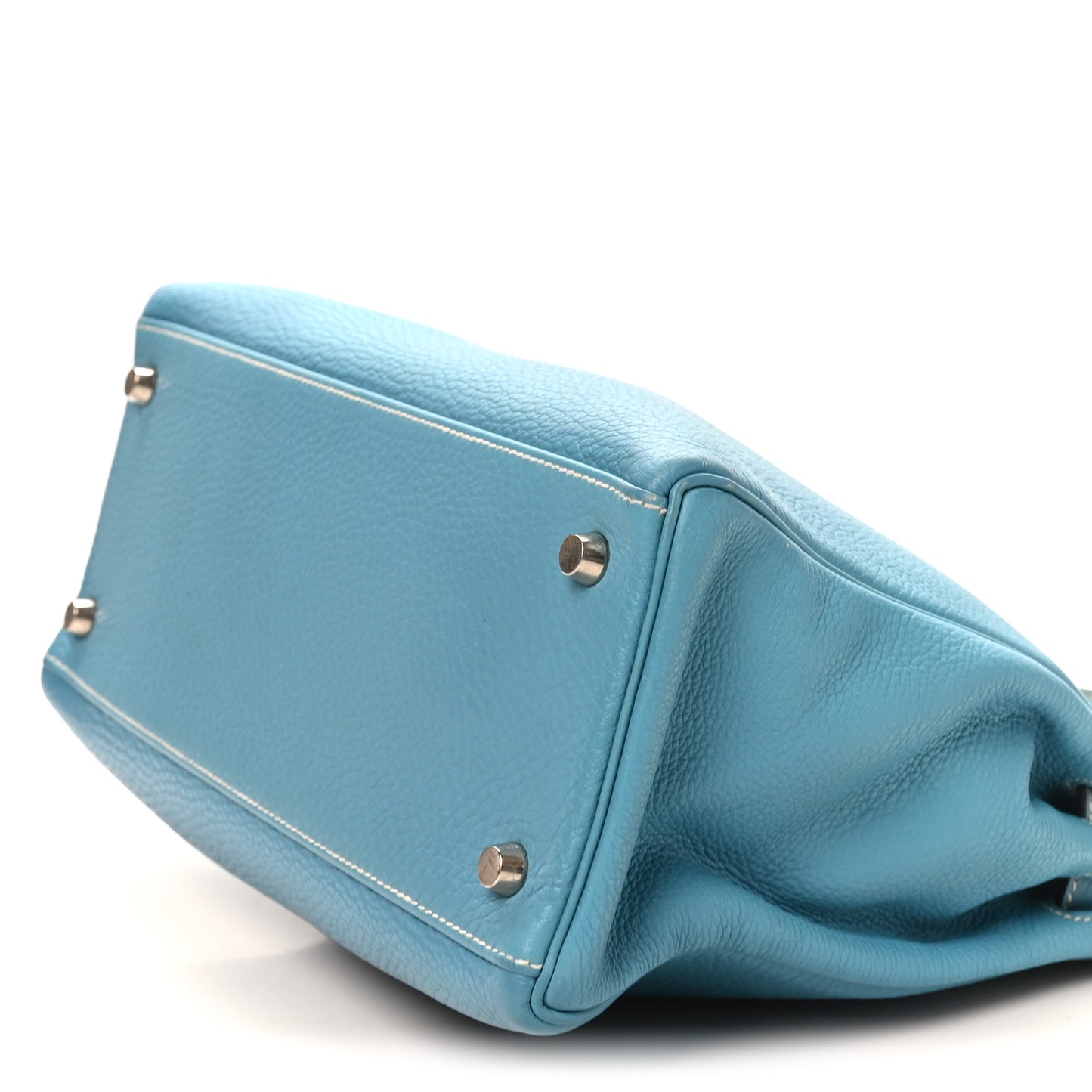 Togo Kelly Retourne 28 Bleu Jean