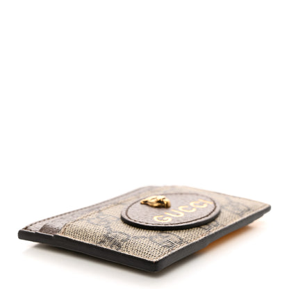 Gucci GG Supreme Monogram Neo Vintage Card Holder Beige Crop New Acero 4 of 6
