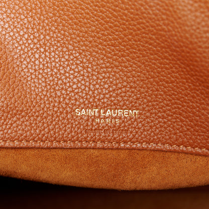 Saint Laurent Grained Calfskin Baby Sac De Jour Supple Canyon 6 of 11