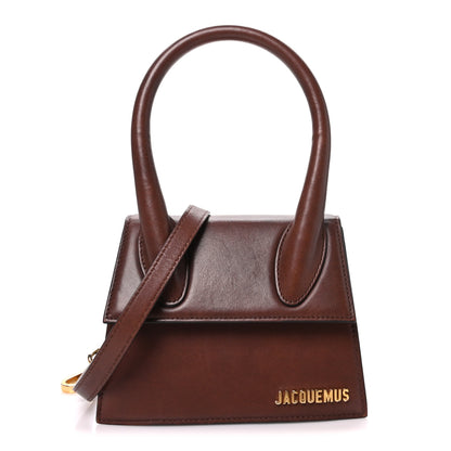 Jacquemus Smooth Calfskin Le Chiquito Moyen Dark Brown 1 of 9