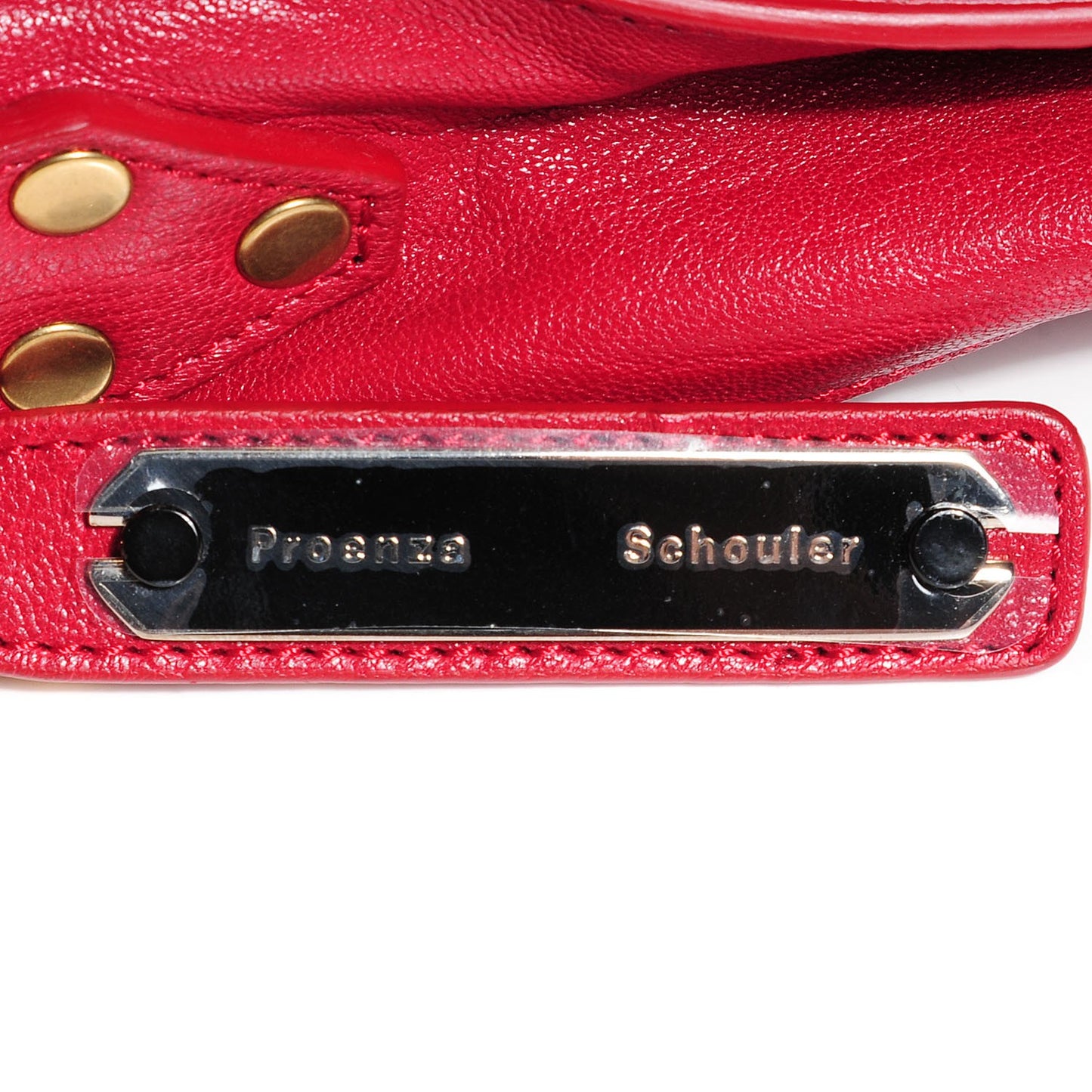 Lambskin PS1 Large Satchel Chianti