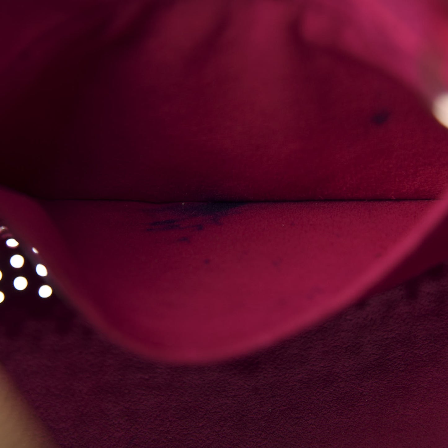 Monogram Perforated Speedy 30 Fuchsia