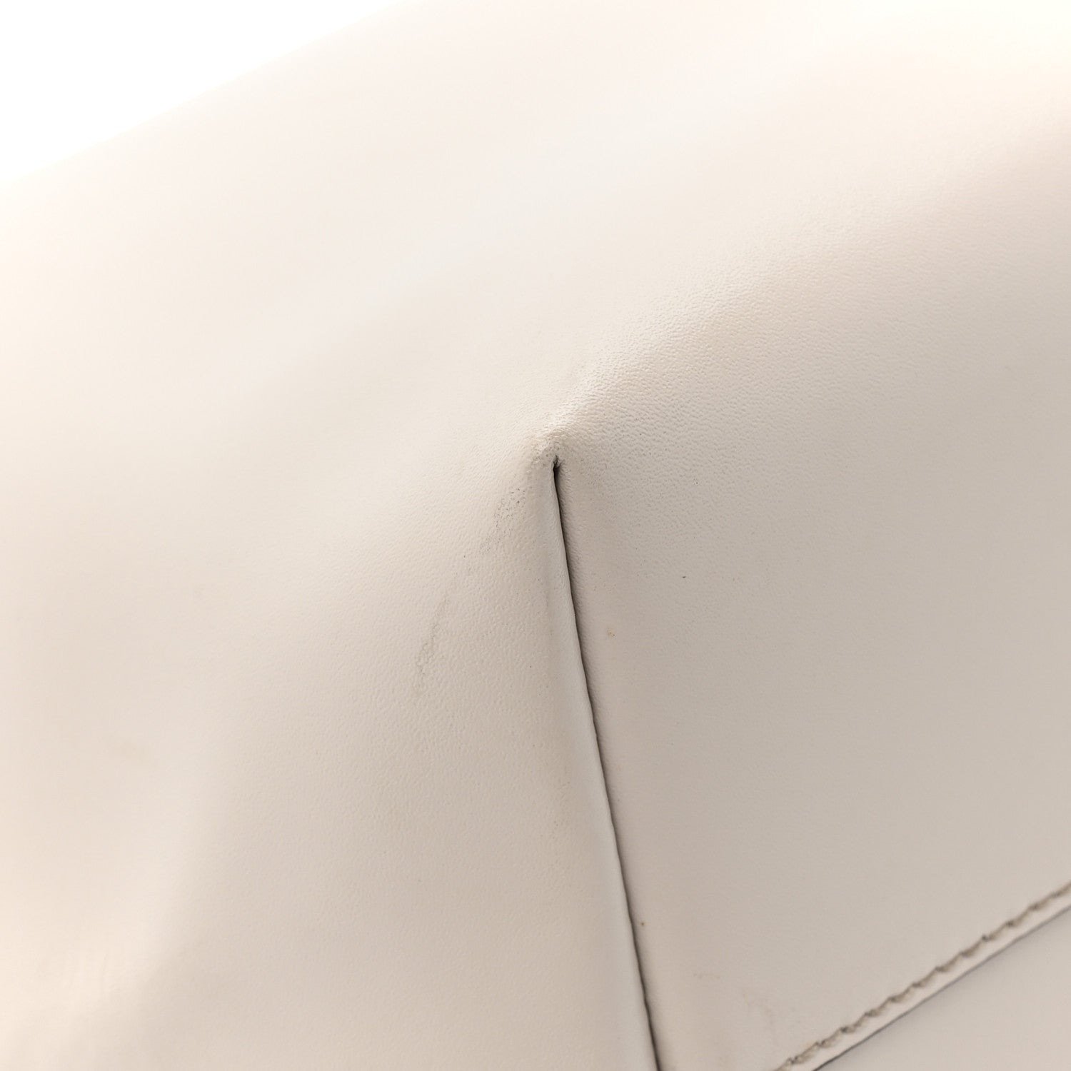 Fendi Vitello Liberty Lucido Metal Monster Eyes Medium Roll Tote Grey 10 of 16