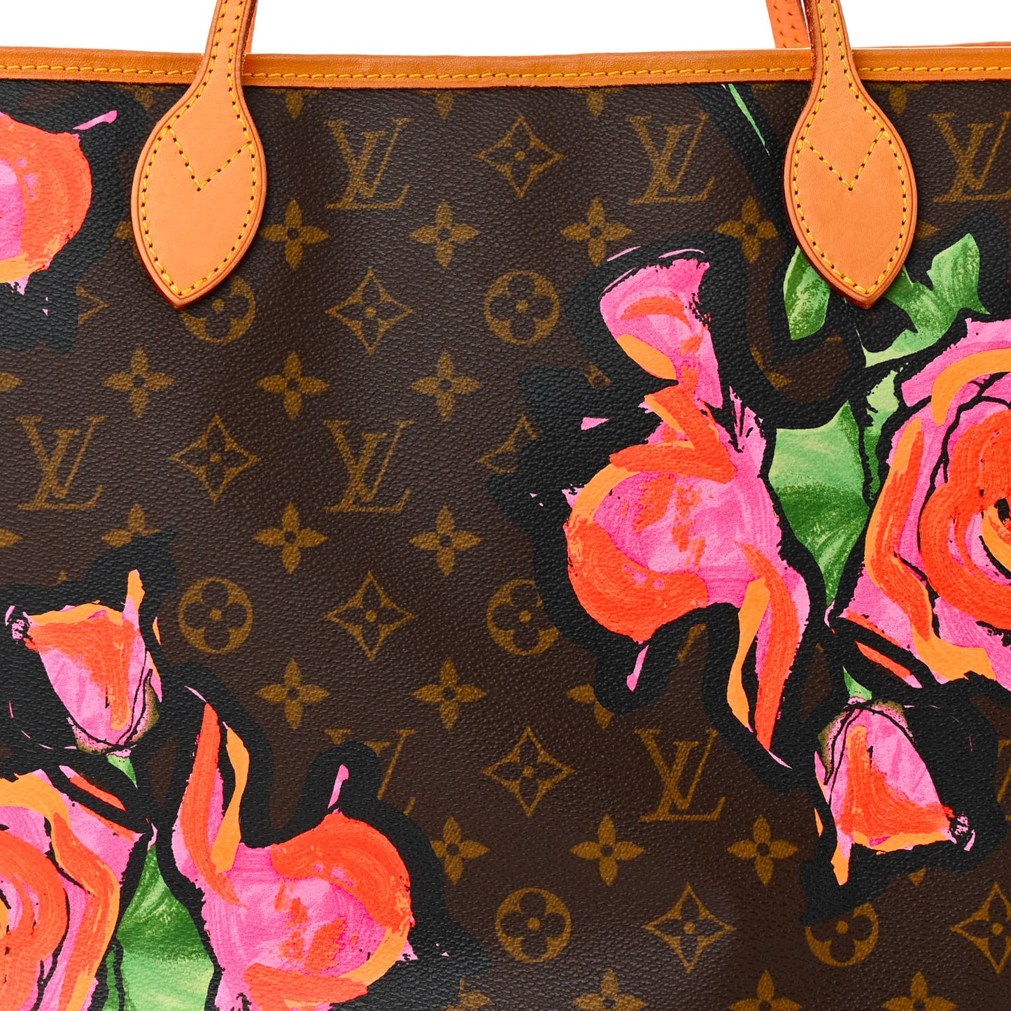 Monogram Roses Neverfull MM