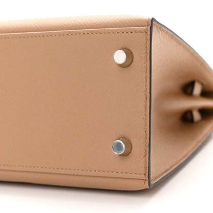 Hermes Epsom Kelly Sellier 25 Chai 10 of 13