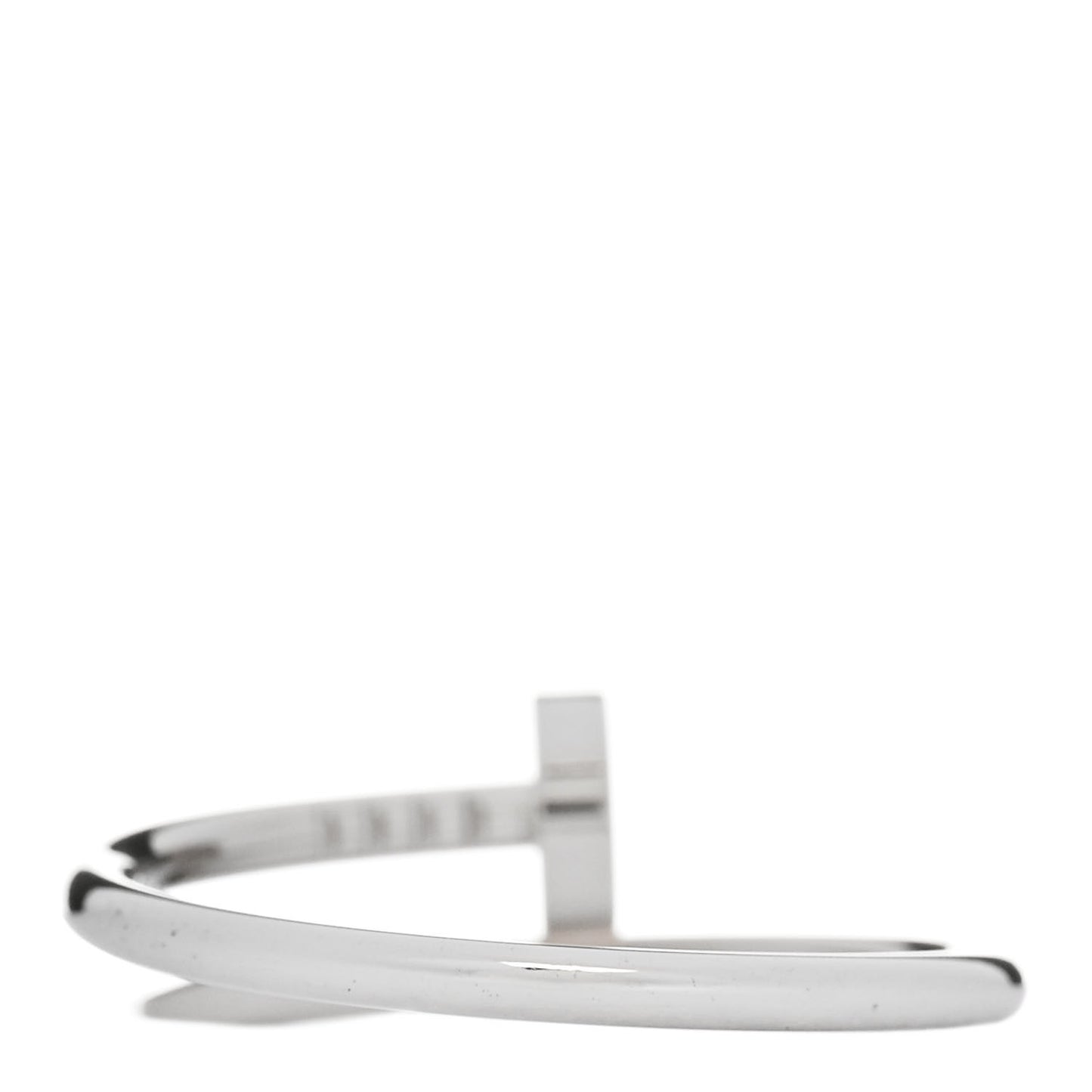 18K White Gold Small Juste Un Clou Ring 59 8.75
